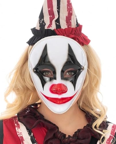 Chaks 13176, Masque de Clown yeux Noirs en Plastique von Chaks