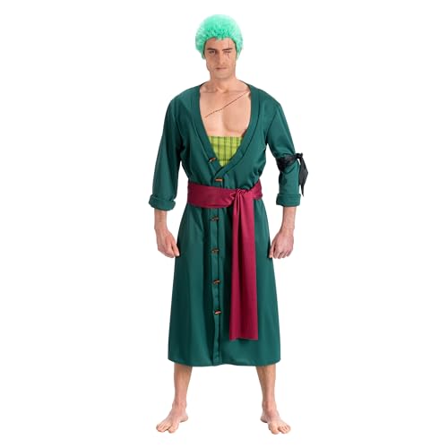 Chaks C4614L, Kostüm Zoro®, One Piece, Erwachsene, Größe L von Chaks