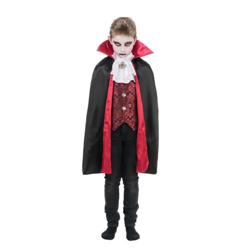 Chaks H4258116, Déguisement Vampire Theodor Avec Cape 116cm, 4-6 ans von Chaks