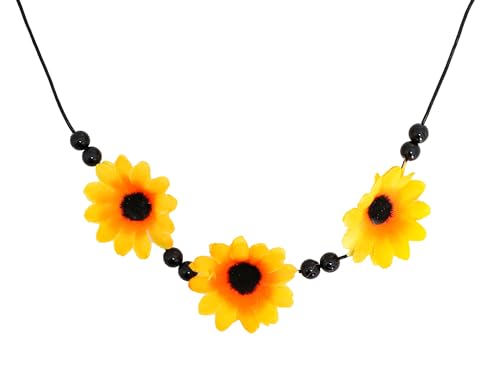 Chaks - Kette Sonnenblumen, Schmuck, Modeschmuck, Festival, 70er Jahre Accessoires Chaks - Kette Sonnenblumen, Schmuck, Modeschmuck, Festival, 70er Jahre Accessoires von Chaks