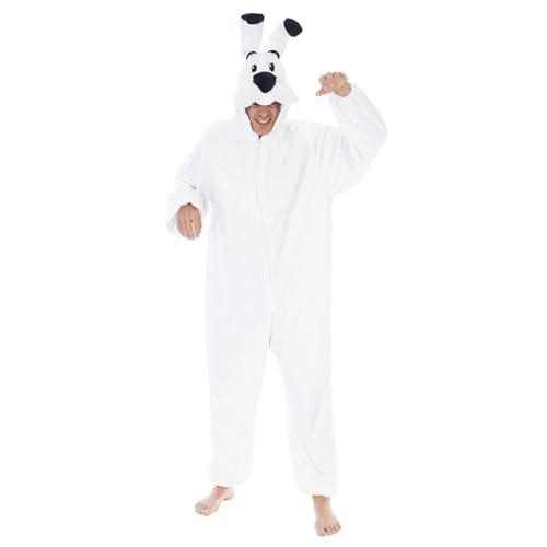Chaks - Kostüm Idefix, Hund von Asterix und Obelix, Onesie mit Kapuze, Verkleidung für Karneval und Comic Con Chaks - Kostüm Idefix, Hund von Asterix und Obelix, Onesie mit Kapuze, Verkleidung für Karneval und Comic Con von Chaks