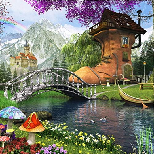 Chamberart 500 Teile Premium Puzzle "Old Shoe House" A-5104 von Dominic Davison von ChamberArt