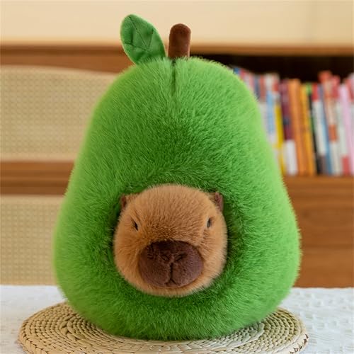 Champracer Capybara PlüSchtier, Avocado Capybara Plüschtier, Simulation Capybara Kuscheltiere, Geschenk für Kinder Mädchen Jungen (55 cm) von Champracer