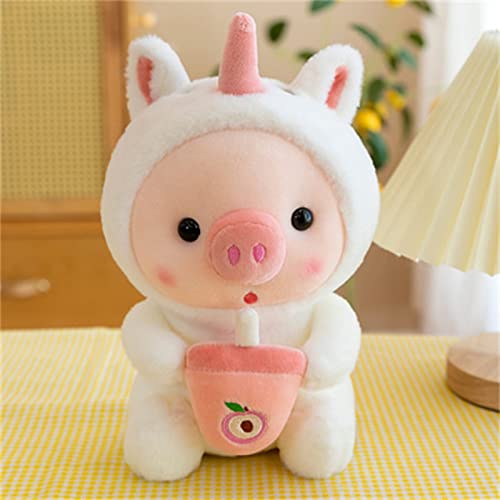 Champracer Schwein Plüschtier Kuscheltier, Bequemes Cartoon Umarmungsspielzeug, Schweinchen Plüsch Spielzeug, Geschenk für Kinder Jungen Mädchen (25 cm,B) von Champracer