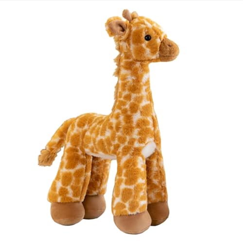 Plüschtiere Giraffe, Kinder Kuschel Plüschtier Giraffe, Plüsch Giraffe, Süßes Kuscheltier Weiche Giraffe Spielzeug Puppe, Simulation Giraffe für Mädchen, Jungen & Babys (40 cm,Hirsch) von Champracer