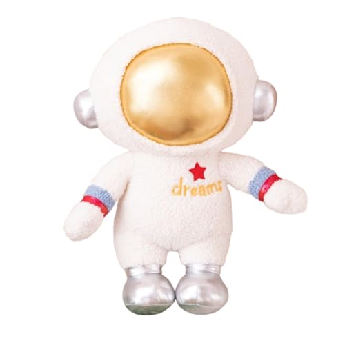 Rakete Plüschtiere, Cartoon Plüsch Rakete Flugzeug Spielzeug, Weltraumraketenpuppe, Super Soft Plüsch Kissen Kissen Spielzeug, Weltraum Plüschtiere für Mädchen, Jungen & Babys (Astronaut 32cm) von Champracer