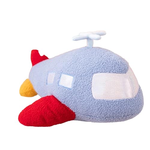 Rakete Plüschtiere, Cartoon Plüsch Rakete Flugzeug Spielzeug, Weltraumraketenpuppe, Super Soft Plüsch Kissen Kissen Spielzeug, Weltraum Plüschtiere für Mädchen, Jungen & Babys (Flugzeuge) von Champracer