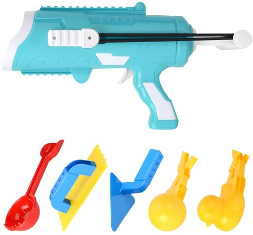 ChaneeHann Schneeballwerfer,Schneeform-Formen,Schneeballpistole,Winter Schneeballmacher,Schneeball-Clip,Outdoor-Schneeballmacher für Kleinkinder, Kinder,Jungen,Mädchen,für Strand,Spielplatz,Outdoor von ChaneeHann