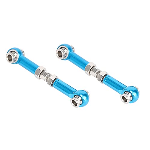 Changor 1/14 RC Linkage Rod, Metal Material Rod Link Leichte Lenkgestänge für 1/14 144001 RC Car(Blau 1287B) von Changor