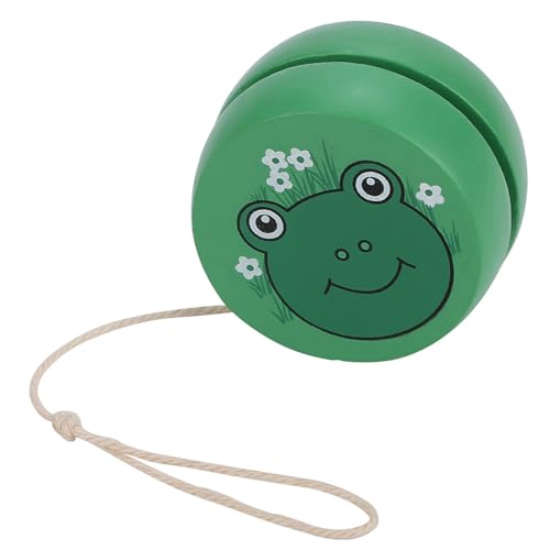 Frühpädagogisches Lehrspielzeug, Tragbares Yoyo-Ball, Stabiles Früherziehungsspielzeug für das Training der Kognitiven Fähigkeiten von Kindern (Frosch) von Changor