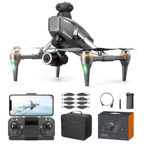 Changtai Drohne für Kinder mit Kamera HD, Faltbar Ferngesteuerter Drohnen Quadcopter mit Höhenhaltung, Spielzeug-Geschenk für Anfänger Deals of The Day von Changtai