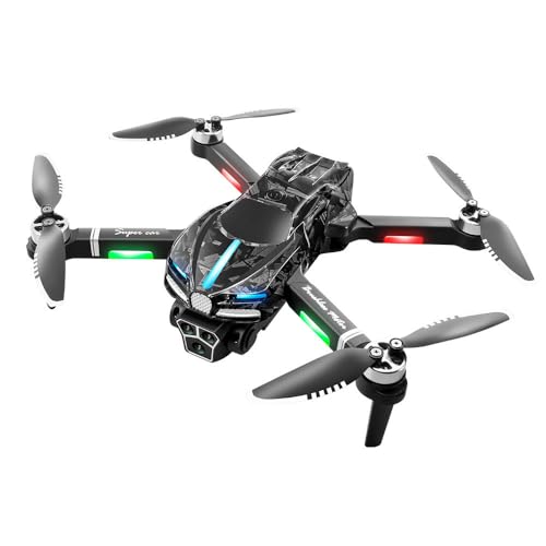 Changtai Drohne mit 4K HD-Kamera für Anfänger, Faltbar Ferngesteuerter Quadrocopter mit Höhenhaltung, Geschenke für Kinder Gutschein Amazon von Changtai