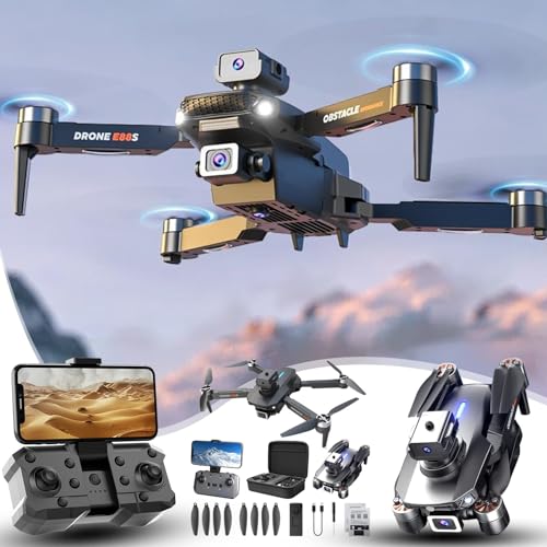 Changtai Drohne mit 4K HD-Kamera für Anfänger, Faltbar Ferngesteuertes Quadrocopter Drohne mit Tragetasche, Spielzeug und Geschenke für Anfänger Sale Angebote von Changtai