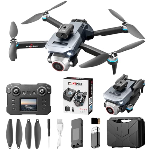 Changtai Drohne mit 4K HD-Kamera für Anfänger, Faltbare Ferngesteuerter Quadcopter mit Kopflos Modus, Geschenk für Jungen Mädchen Anfänger Prime von Changtai