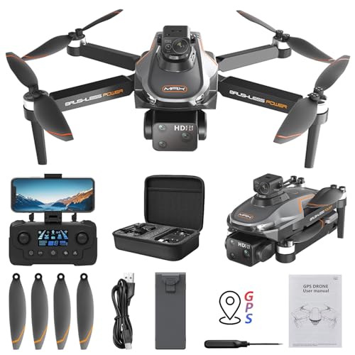 Changtai Drohne mit 4K HD-Kamera für Anfänger, Faltbare RC Quadcopter mit Headless-Modus, Spielzeug Drohne Helikopter für Anfänger von Changtai