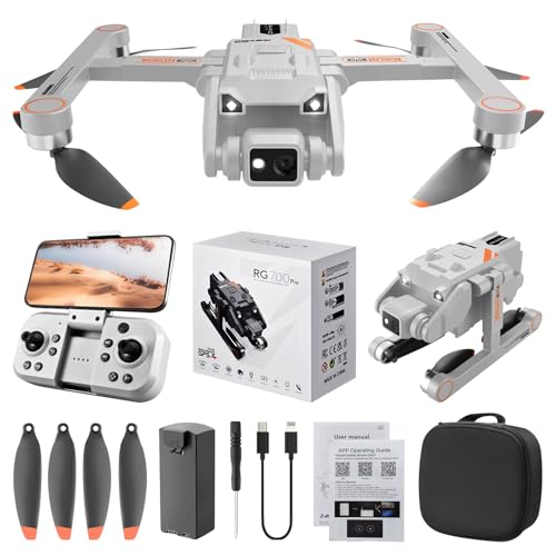 Changtai Drohne mit Kamera HD, Faltbare Ferngesteuerter Quadrocopter Drohne mit Kopflos Modus, Spielzeug für Jungen Mädchen Anfänger Amazon Gutschein von Changtai