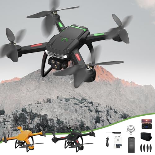 Changtai Drohne mit Kamera HD für Kinder, Faltbar Ferngesteuertes Quadcopter mit Höhenhaltung, Spielzeug Drohne Helikopter für Kinder und Anfänger Deals von Changtai