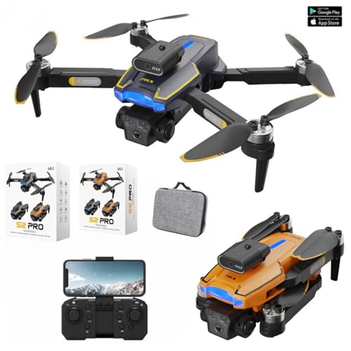 Changtai Drohne mit Kamera für Anfänger, Faltbar Ferngesteuerter Drohnen Quadcopter mit Tragetasche, Spielzeug Geschenke für Jungen Mädchen Anfänger Deals von Changtai