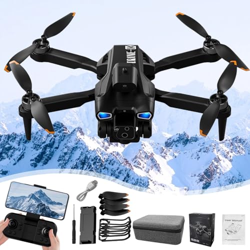 Changtai Drone with Camera, Faltbar Ferngesteuerter Drohnen Quadcopter mit Headless-Modus, Spielzeug Drohne Helikopter für Jungen Mädchen Anfänger Amazon von Changtai