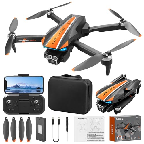 Changtai Drone with Camera, Faltbar Ferngesteuertes Quadcopter mit Kopflos Modus, Spielzeug Geschenke für Kinder und Anfänger Blitzangebote von Changtai