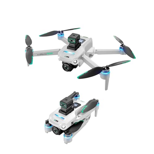 Changtai Drone with Camera, Faltbare Ferngesteuerter Quadrocopter Drohne mit Tragetasche, Spielzeug-Geschenk für Anfänger Blitzangebote von Changtai