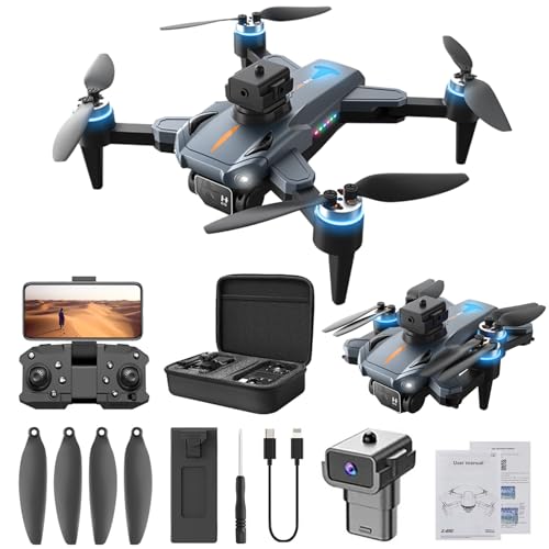 Changtai Mini Drohne mit Kamera, Faltbare Ferngesteuertes Quadcopter mit Headless-Modus, Spielzeug Drohne Helikopter für Jungen Mädchen Anfänger Deals von Changtai