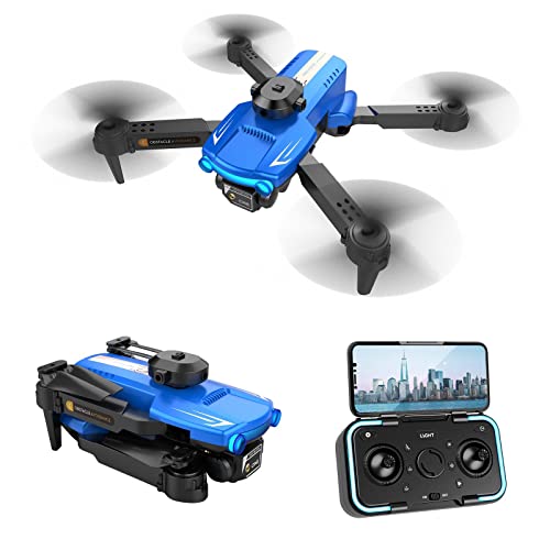 Changtai Mini Drohne mit Kamera HD, Faltbar Ferngesteuertes Drohnen Quadcopter mit Höhenhaltung, Spielzeug-Geschenk für Jungen Mädchen Anfänger Befristetes Angebot Heute von Changtai