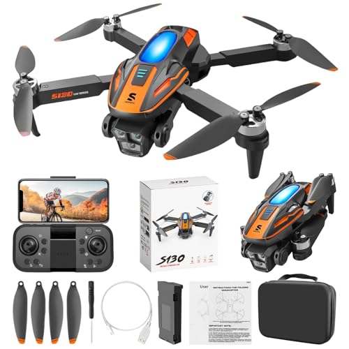 Changtai Mini Drohne mit Kamera HD, Faltbar Ferngesteuertes Quadrocopter mit Headless-Modus, Spielzeug-Geschenk für Jungen Mädchen Anfänger Deals of The Day von Changtai