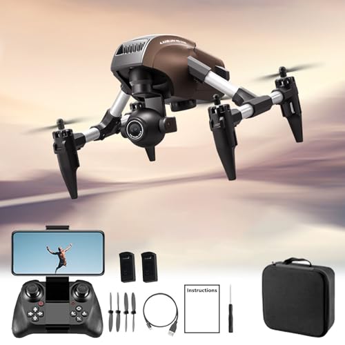 Changtai Mini Drohne mit Kamera HD, Faltbare Ferngesteuerter Quadcopter mit Tragetasche, Spielzeug und Geschenke für Jungen Mädchen Anfänger Angebote des Tages Heute von Changtai