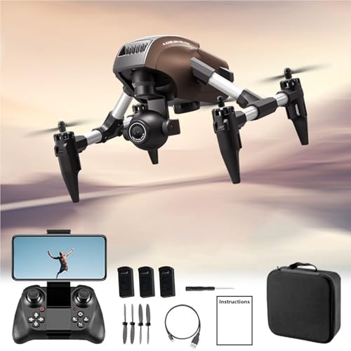 Changtai Mini Drohne mit Kamera HD, Faltbare Ferngesteuerter Quadcopter mit Tragetasche, Spielzeug und Geschenke für Jungen Mädchen Anfänger Deals von Changtai