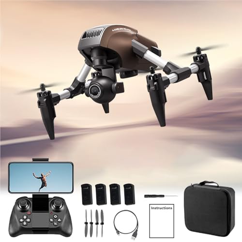 Changtai Mini Drohne mit Kamera HD, Faltbare Ferngesteuerter Quadcopter mit Tragetasche, Spielzeug und Geschenke für Jungen Mädchen Anfänger Prime von Changtai