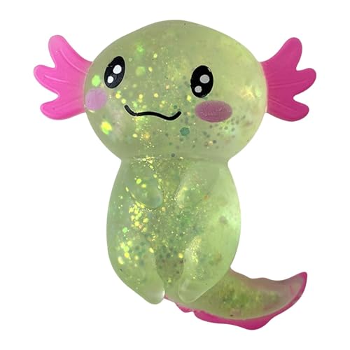 Changtai Stressspielzeug Axolotl Squeeze Spielzeug Stretchy, Axolotle Squeeze Toys Stress Relief Fidget Toy Squishy Toy Anti Stress Toy für Kinder und Erwachsene von Changtai