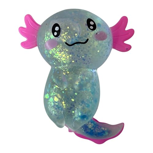 Changtai Stressspielzeug Axolotl Squeeze Spielzeug Stretchy, Axolotle Squeeze Toys Stress Relief Fidget Toy Squishy Toy Anti Stress Toy für Kinder und Erwachsene von Changtai