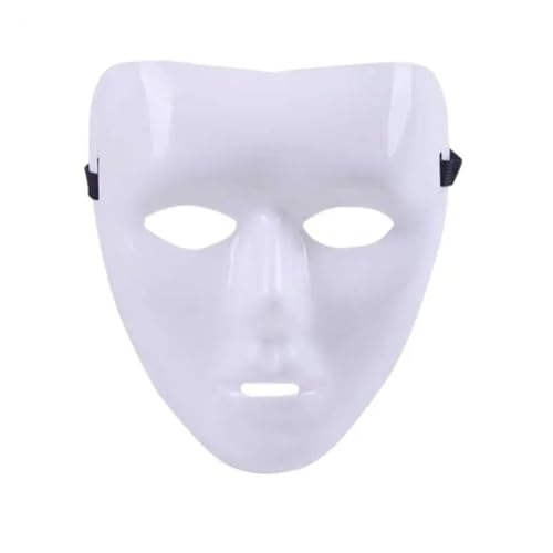 Changyina Halloween Kamen Rider Ghost Dance Nacht Lichter Straße Weiß Tanz Maske Gesicht Cosplay Halloween Weihnachten Party Geschenk Masker von Changyina