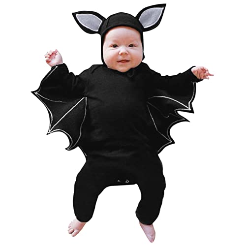 Kostüme für Baby Halloween Cartoon Print Kleinkinderoutfits Karneval Onesie Strampler Langarm Baby-Kostüm Halloween Kostüm Kinder Jungen 104 für Neugeborenes Kind von Chanpning