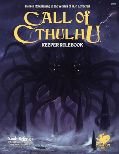 Call of Cthulhu Keeper Rulebook - Revised Seventh Edition: Horror Roleplaying in the Worlds of H.P. Lovecraft (Call of Cthulhu Roleplaying) von Chaosium