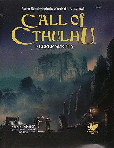 Call of Cthulhu Keeper Screen: Horror Roleplaying in the Worlds of H.P. Lovecraft (Call of Cthulhu Roleplaying) von Chaosium