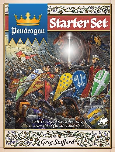 Pendragon RPG Starter Set SW von Chaosium