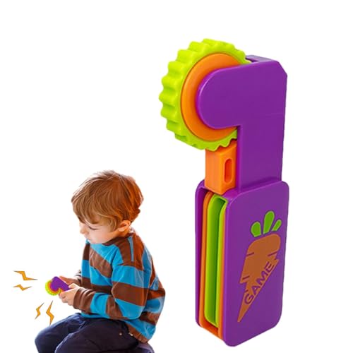 Fidget Hammer Toys – Temple Block Toys | Zen-Trommel-Puzzle-Spielzeug | Spielzeug zum Stressabbau | Karotten-Stressabbauspielzeug | Karottenspielzeug | Desktop-Ornamente | Neuheitsspielzeug | Kleines von Chappal