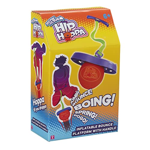 Character Options, uk_toys, CHTK4 07640 Stay Active Hip Hoppa – Sprung-Fitness-Koordinationsspielzeug mit flexiblem Gurt Pogo-Stick für drinnen und draußen von Character Options, uk_toys, CHTK4