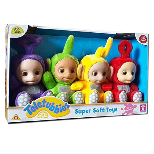 Teletubbies Sammlerstuck Super Soft Pluschtiere Full Set von Character Options