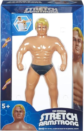 Stretch Armstrong 34379 - Stretch Figur Armstrong, Actionfigur, Groß, hautfarben von STRETCH ARMSTRONG