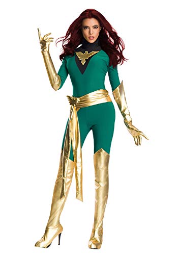 Charades Premium Marvel Jean Grey Phoenix Womens Fancy Dress Costume Large von Charades