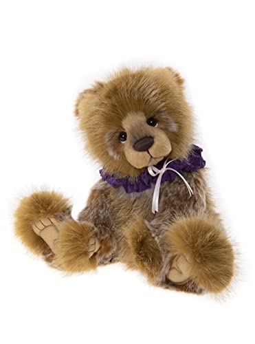 Charlie Bears - Pashmina | 2021 Plüsch-Teddybär – komplett zusammengefügt – Sammlerstück Geschenk – 38,1 cm von Charlie Bears