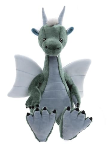 Charlie Bears Spades Bearhouse Dragon Teddybär - Plüsch-Sammeldrache mit weichem Fell und magischem Design, 32 cm hoch von Charlie Bears