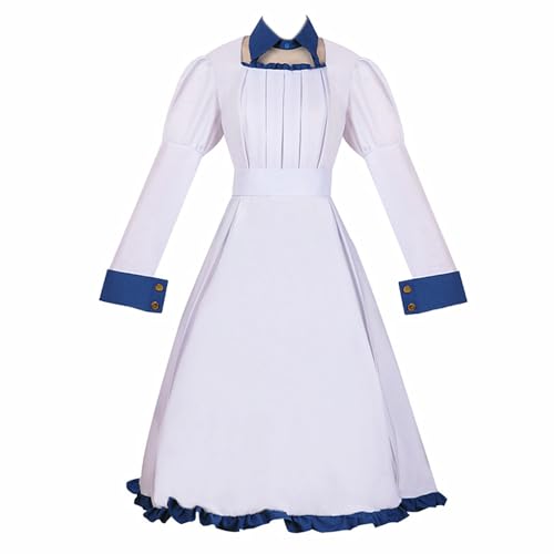 Charous Anime Manga In/Spectre Cosplay Iwanaga Katoko Kostüm, Niedlich weißes Kleid Set Festival verwendet cosplay von Charous