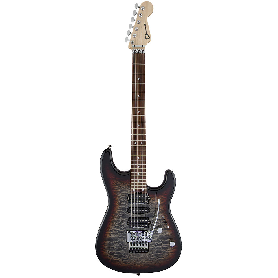 Charvel MJ San Dimas Style 1 HSH FR PF QM E-Gitarre von Charvel