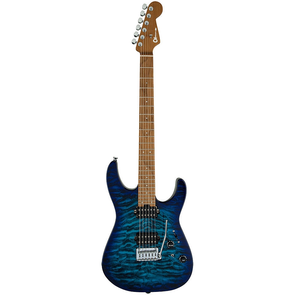 Charvel Pro-Mod DK24 QM HH 2PT CHLRN BRST E-Gitarre von Charvel