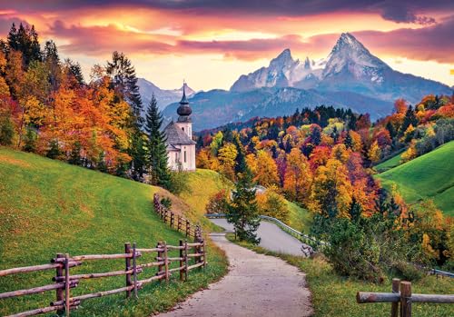 Cheatwell Games 1000 Piece Jigsaw Weltkleinstes Puzzle Bayerische Alpen von Cheatwell Games