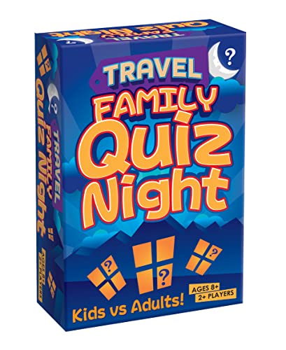 Cheatwell Games Travel Family Quiz Night - Quizspiele - Quiz - Quiz - Kinderspiele - Spiele für Erwachsene - Tolle Reisespiele und Roadtrip-Spiele von Cheatwell Games